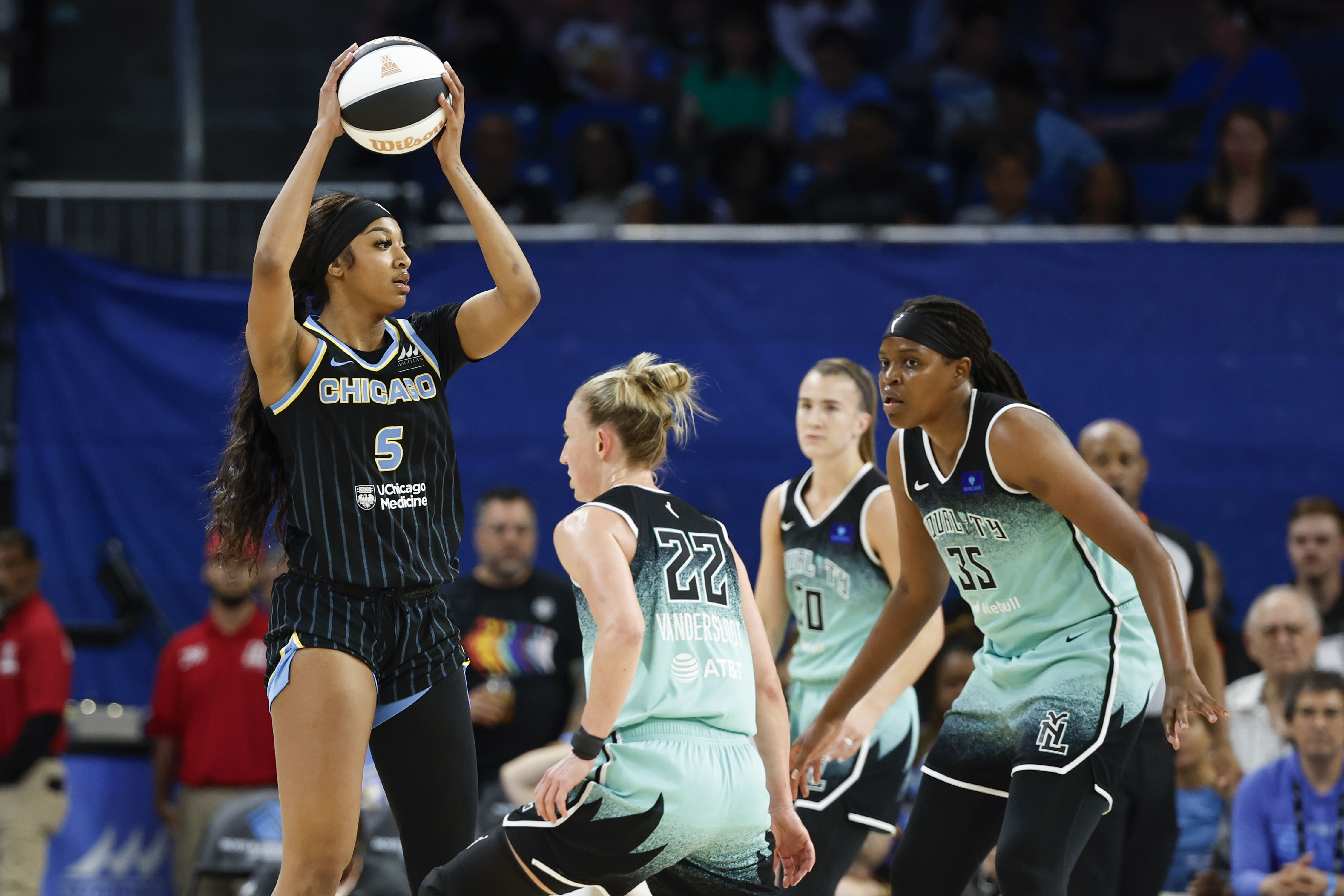 WNBA: New York Liberty at Chicago Sky