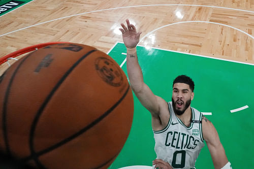 Jayson Tatum scored 31 points in Game 3 win for the Boston Celtics.