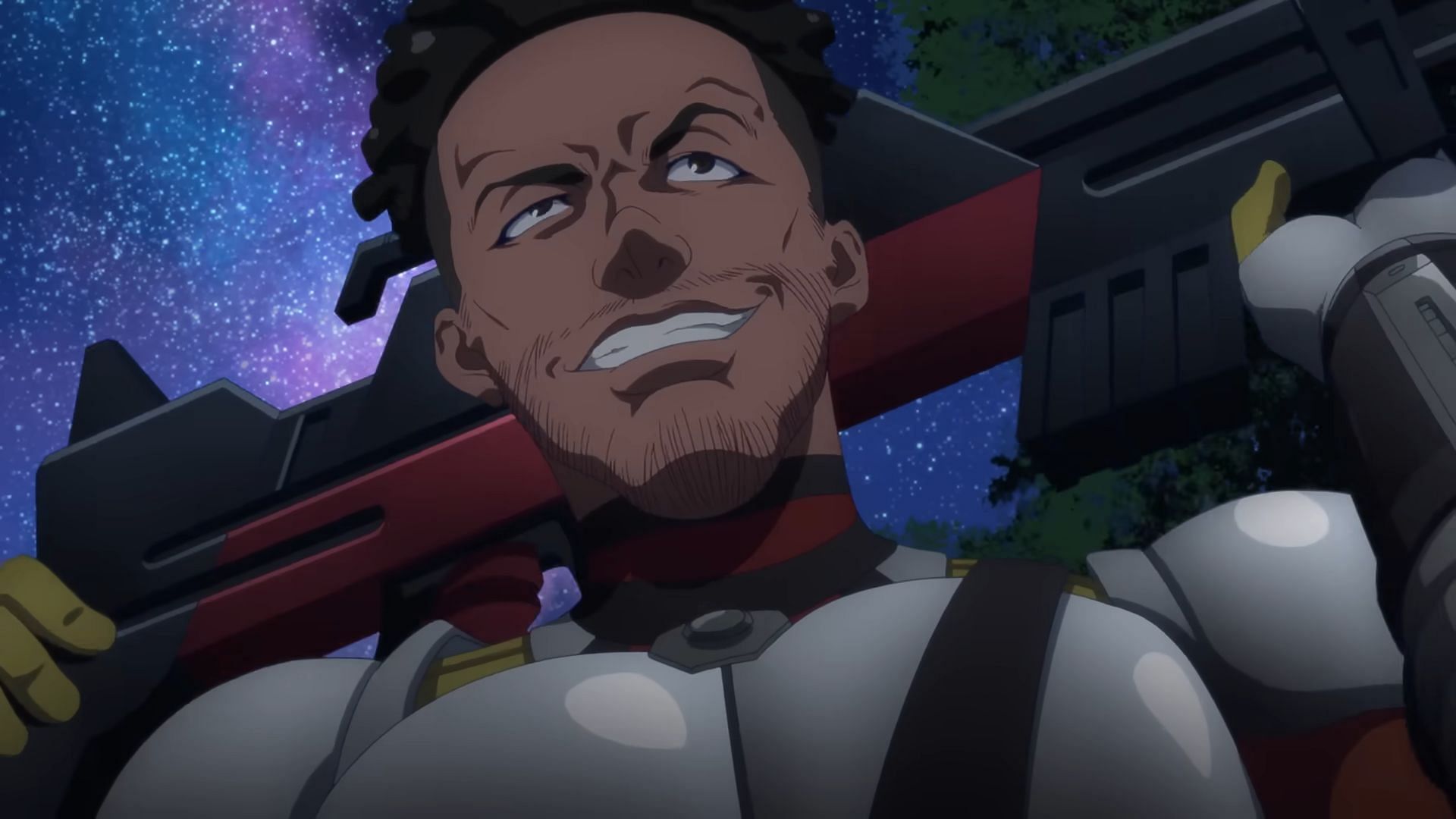 Deadshot as seen in the anime (Image via WIT Studio)
