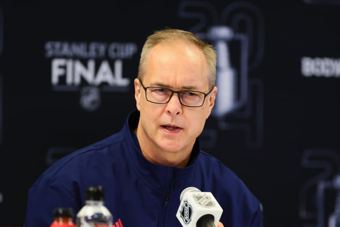 Panthers' Paul Maurice hints at line change for Game 5 after their 8-1 drubbing against Oilers