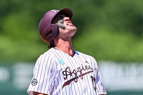 Texas A&M's Jace LaViolette could lift the Aggies to a College World Series title.