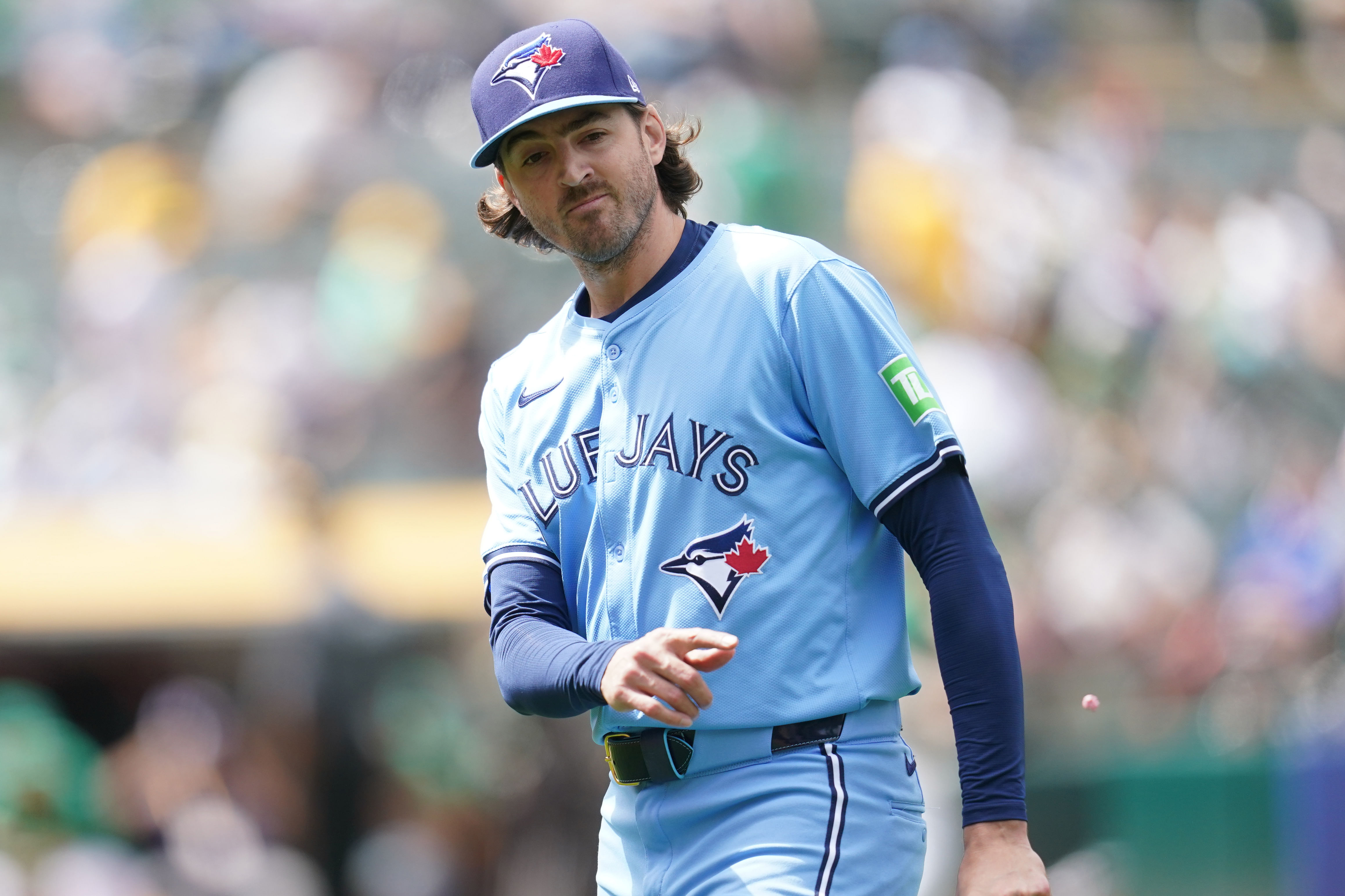 MLB: Toronto Blue Jays at Oakland Athletics