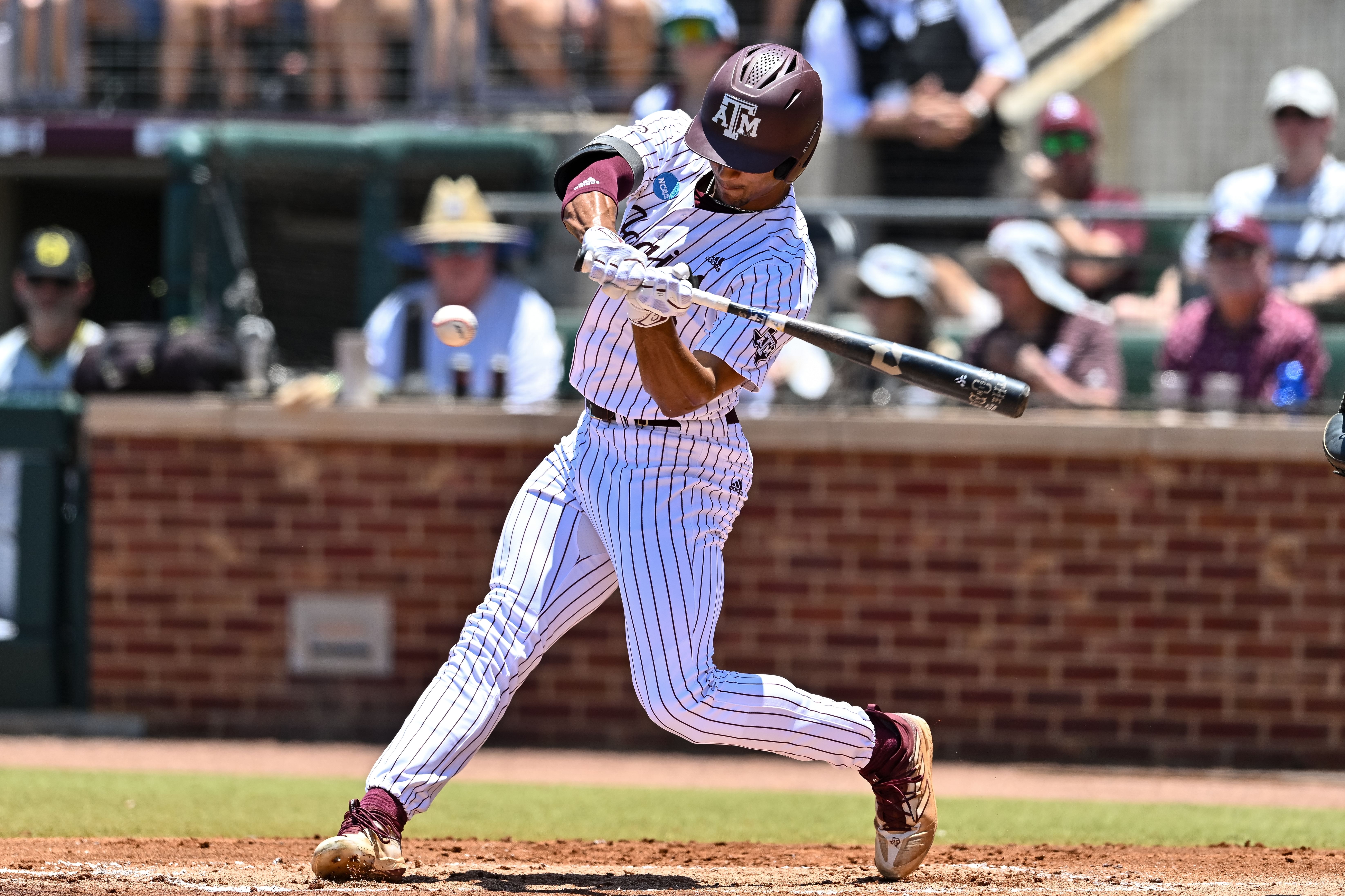 Jace LaViolette has smacked 28 home runs for Texas A&M this season.