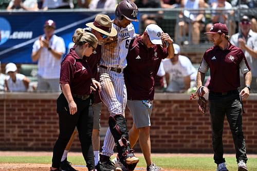 The loss of star outfielder Braden Montgomery could be fatal to Texas A&M's College World Series chances.