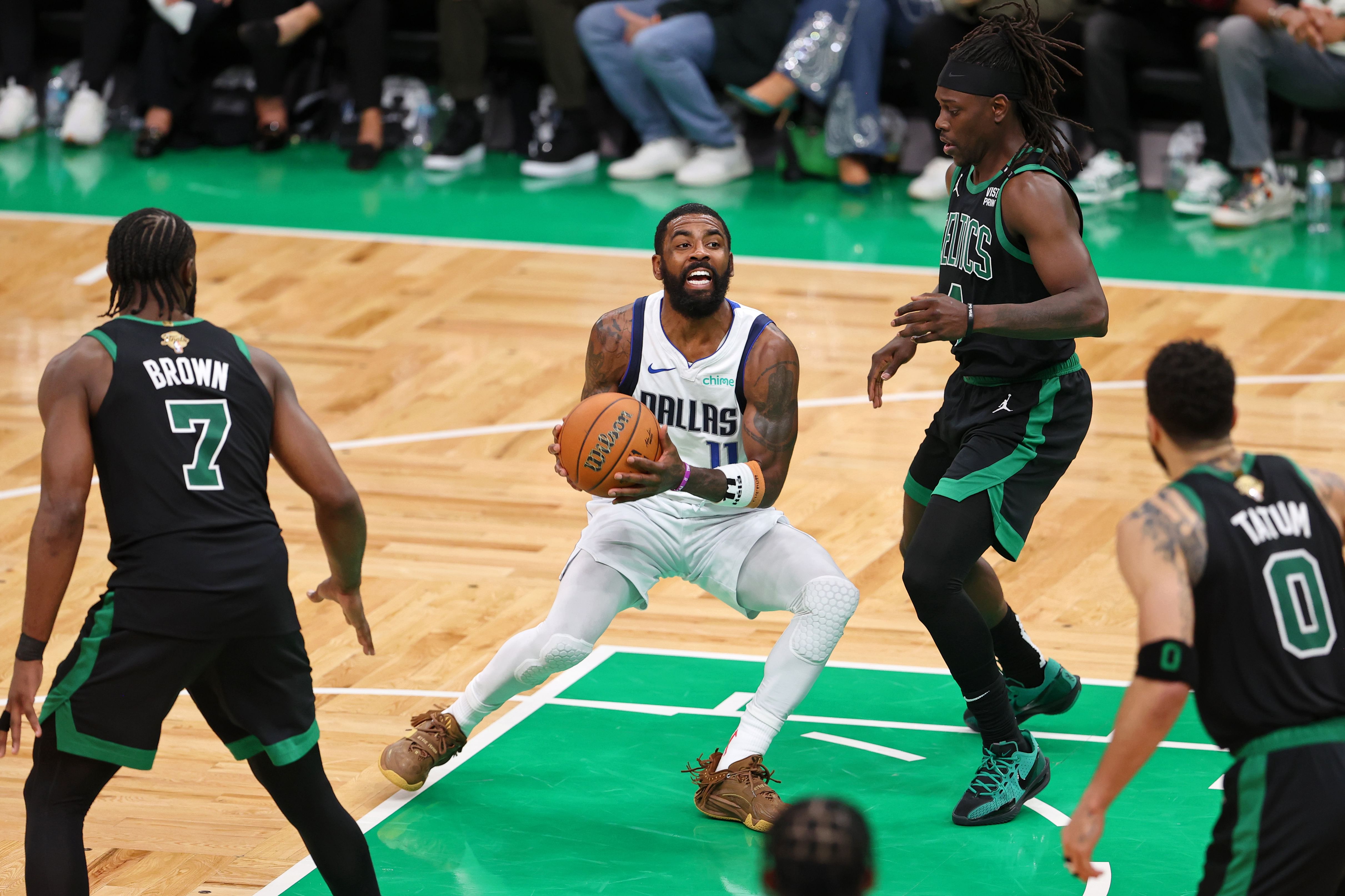 Kyrie Irving was better in Game 2 but the Dallas Mavericks still lost. 