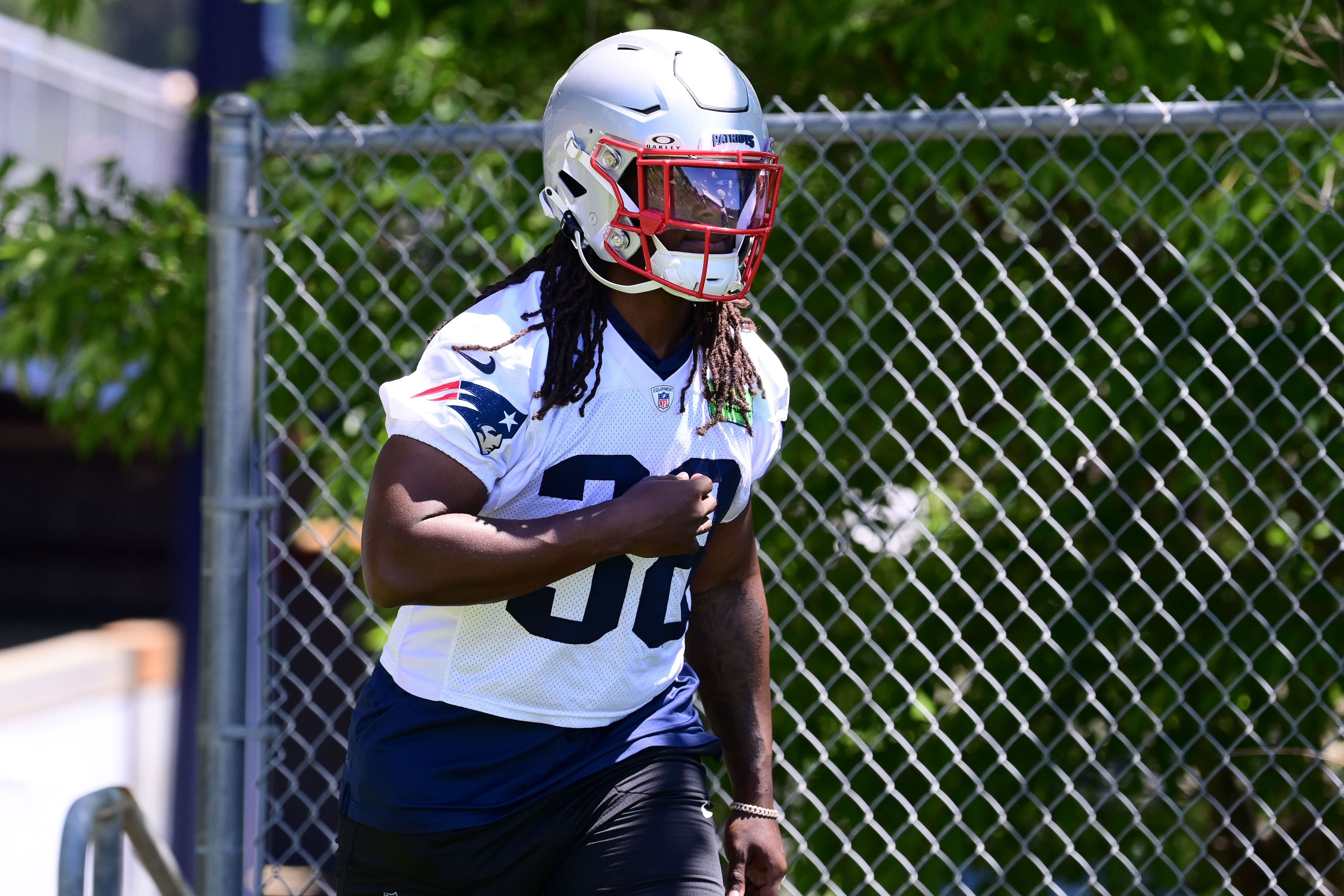 New England Patriots RB Rhamondre Stevenson