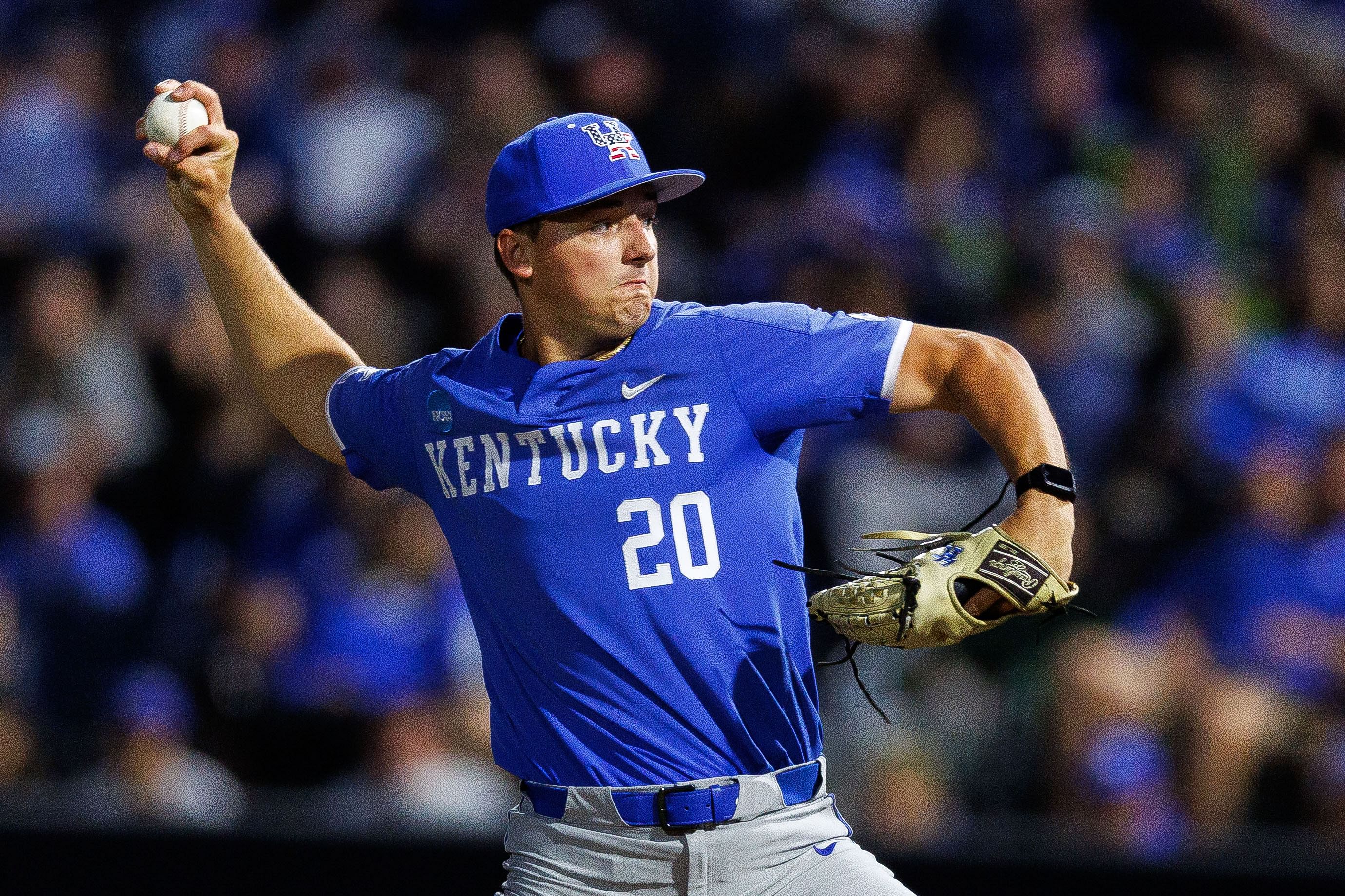 Kentucky coach Nick Mingione might call up Mason Moore to start against Texas A&amp;M. Moore is 9-3 with a 4.93 ERA this season.