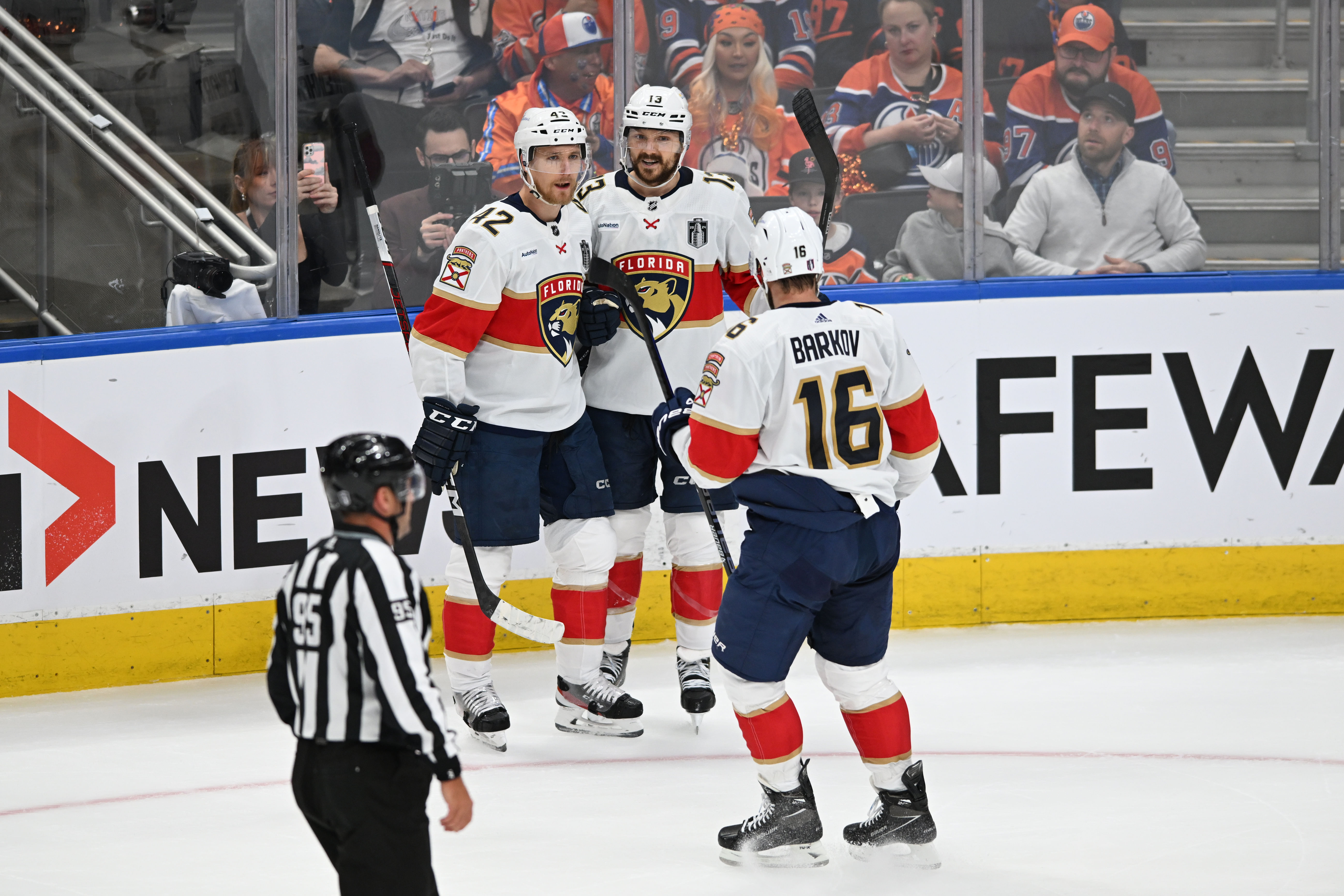 NHL: Stanley Cup Final-Florida Panthers at Edmonton Oilers