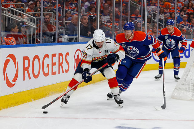 NHL: Stanley Cup Final-Florida Panthers at Edmonton Oilers