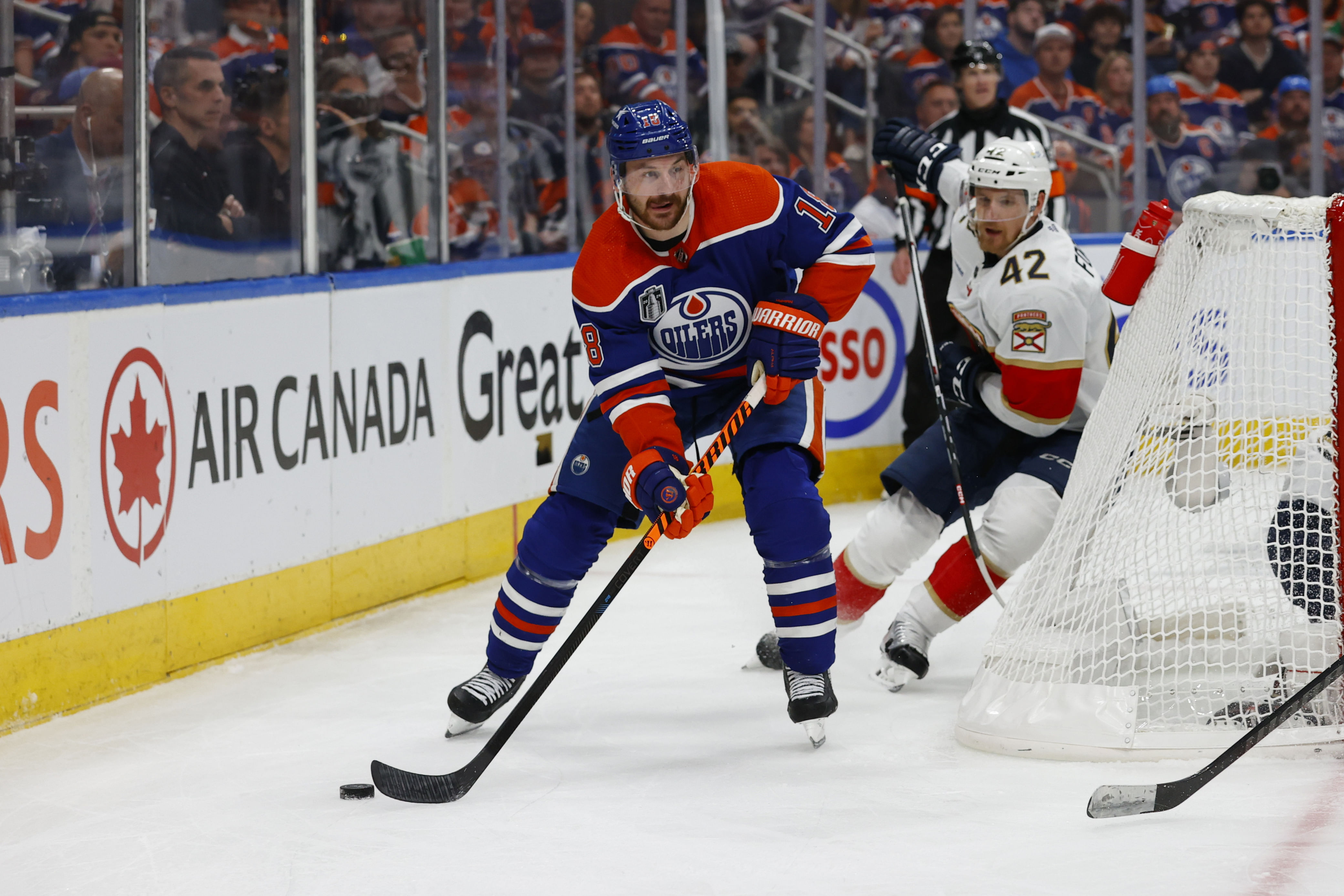 NHL: Stanley Cup Final-Florida Panthers at Edmonton Oilers