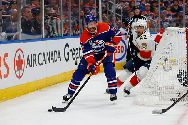 NHL: Stanley Cup Final-Florida Panthers at Edmonton Oilers