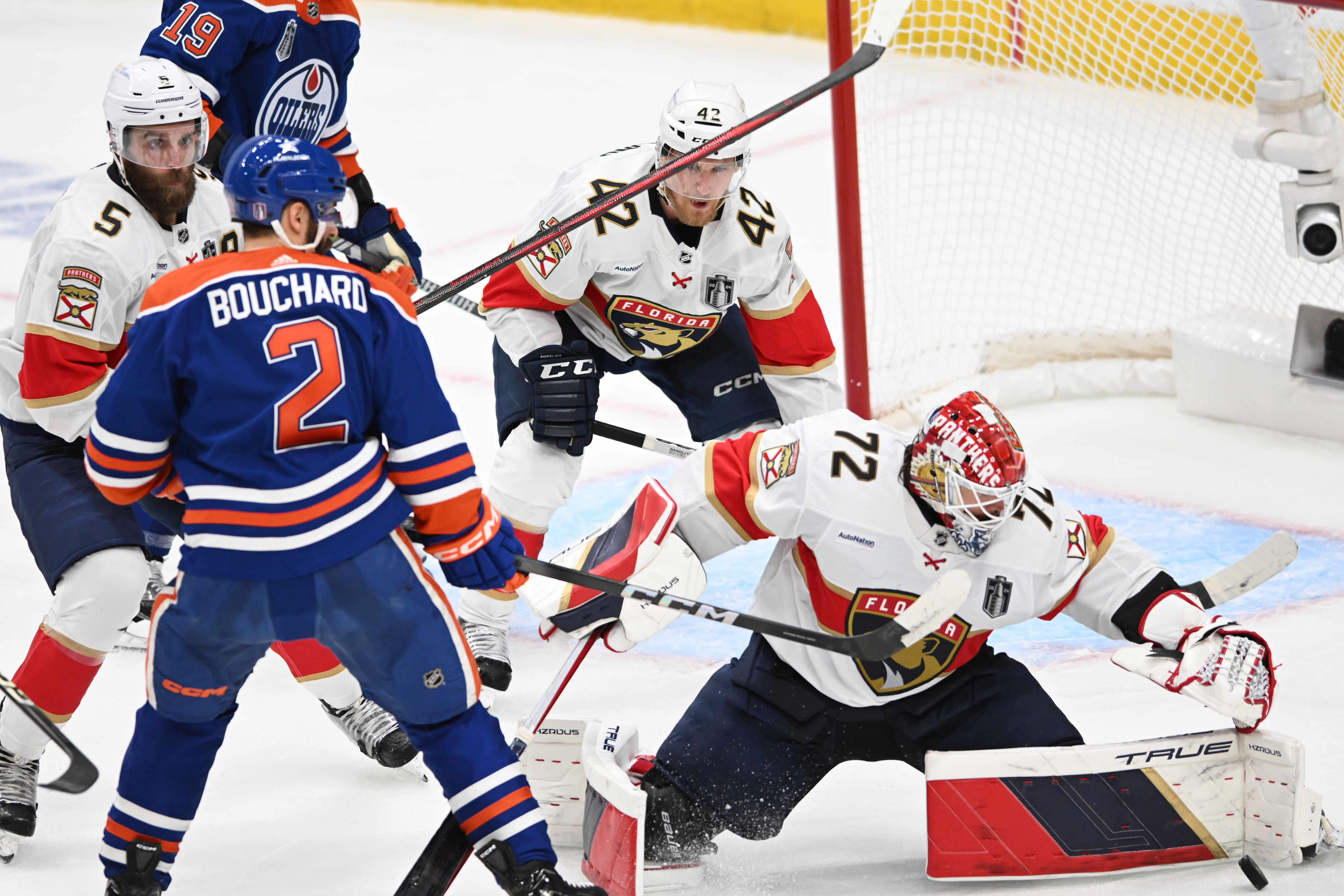 NHL: Stanley Cup Final-Florida Panthers at Edmonton Oilers