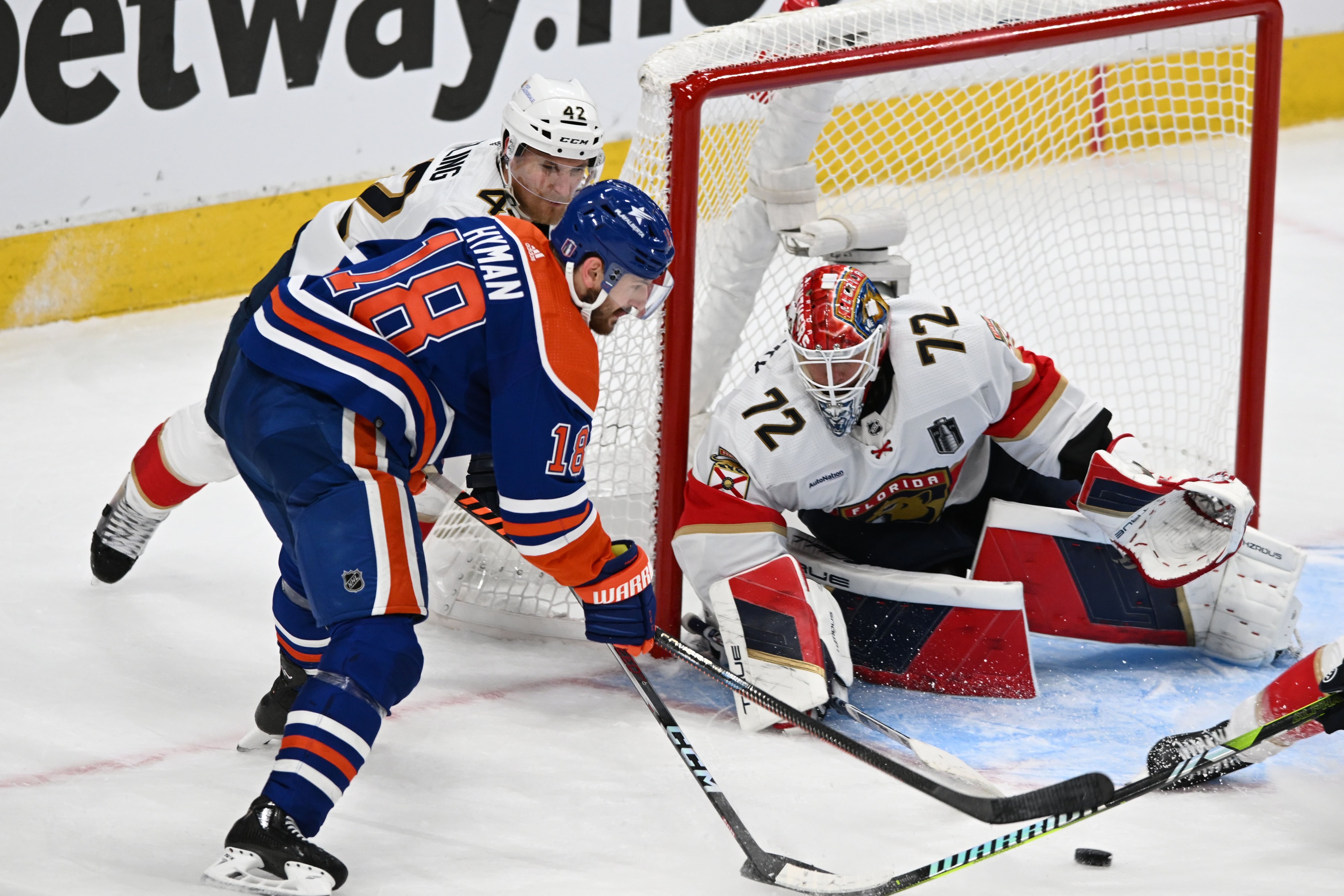 NHL: Stanley Cup Final-Florida Panthers at Edmonton Oilers