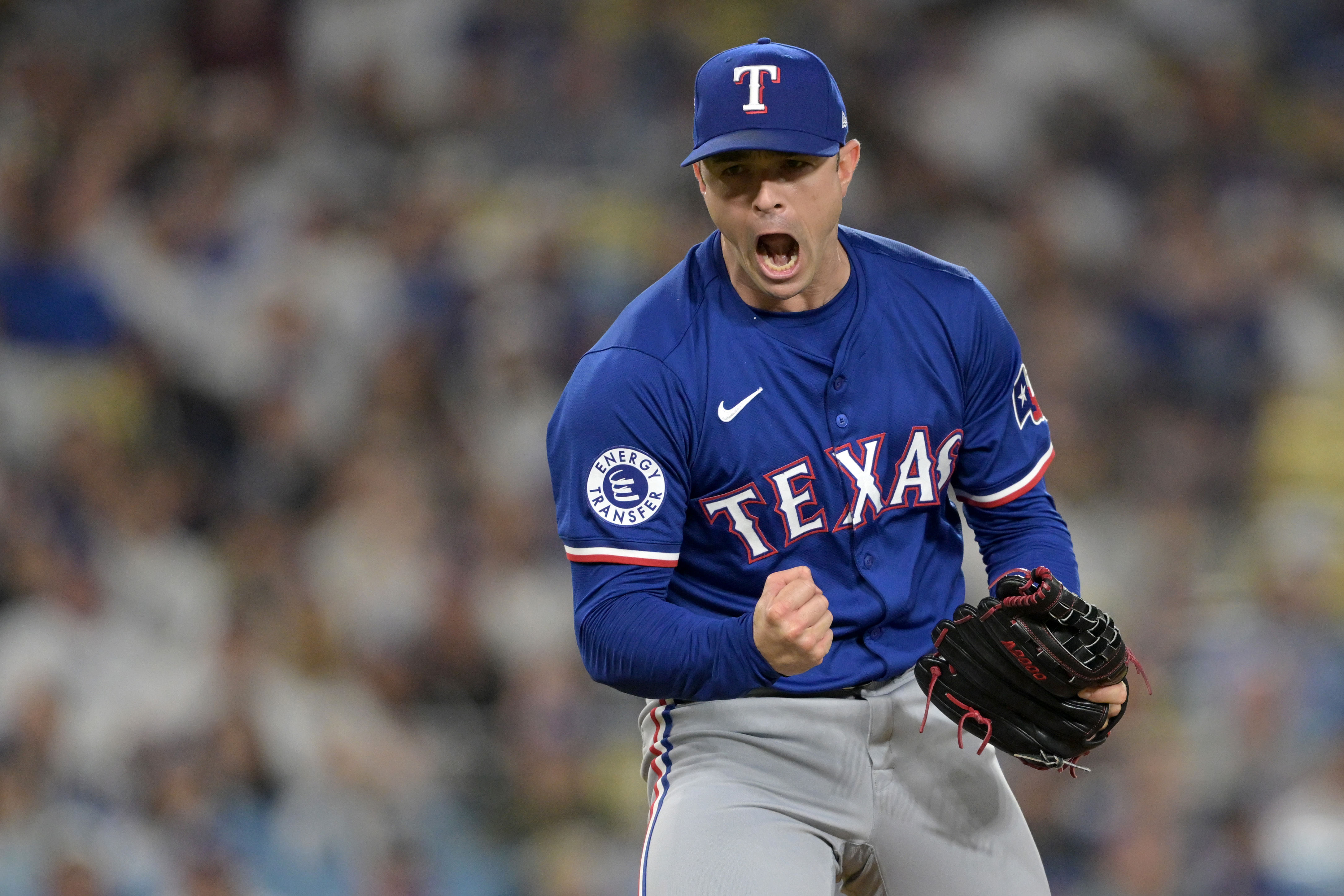 MLB: Texas Rangers at Los Angeles Dodgers