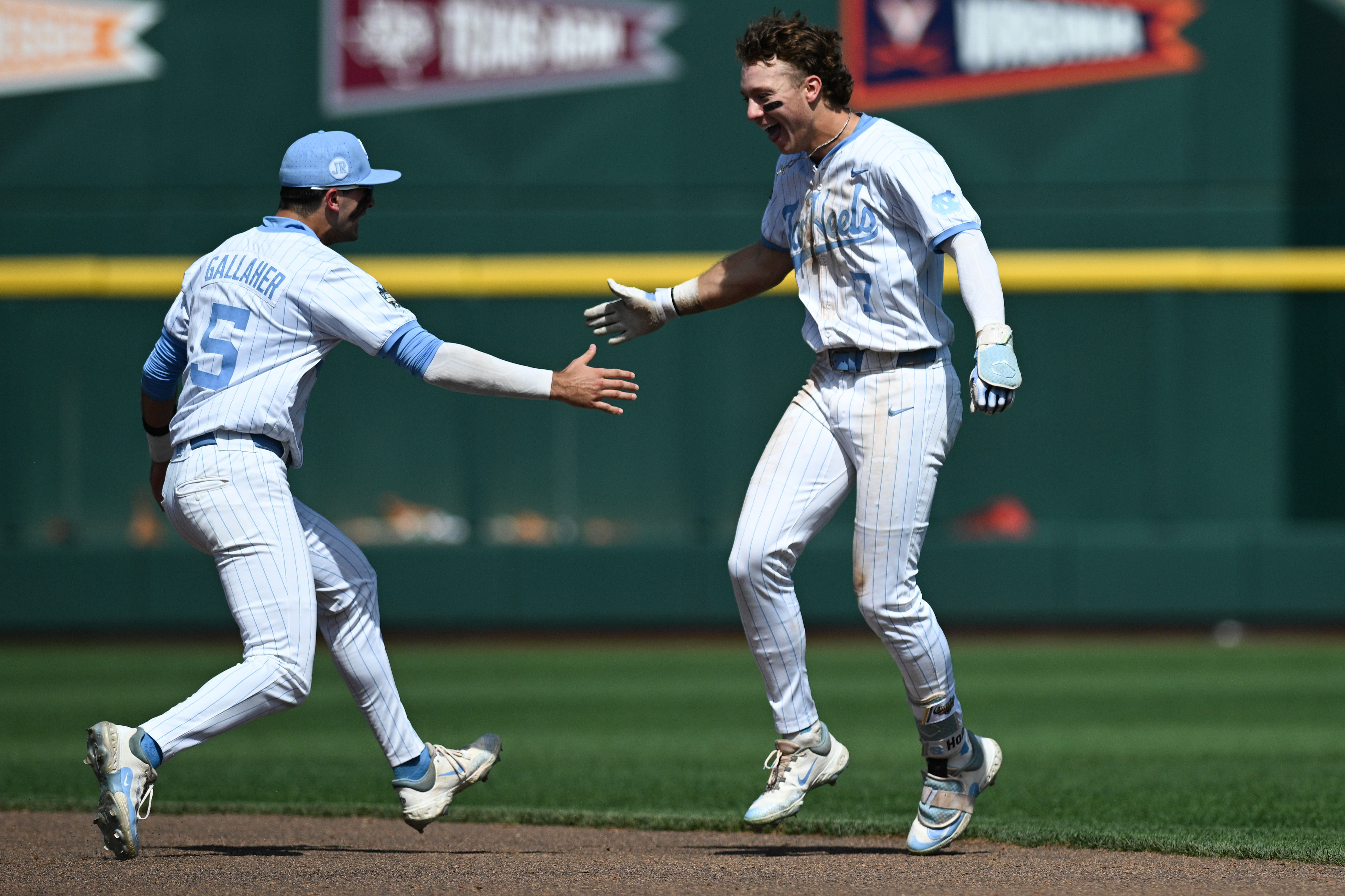 NCAA Baseball: College World Series-North Carolina v Virginia