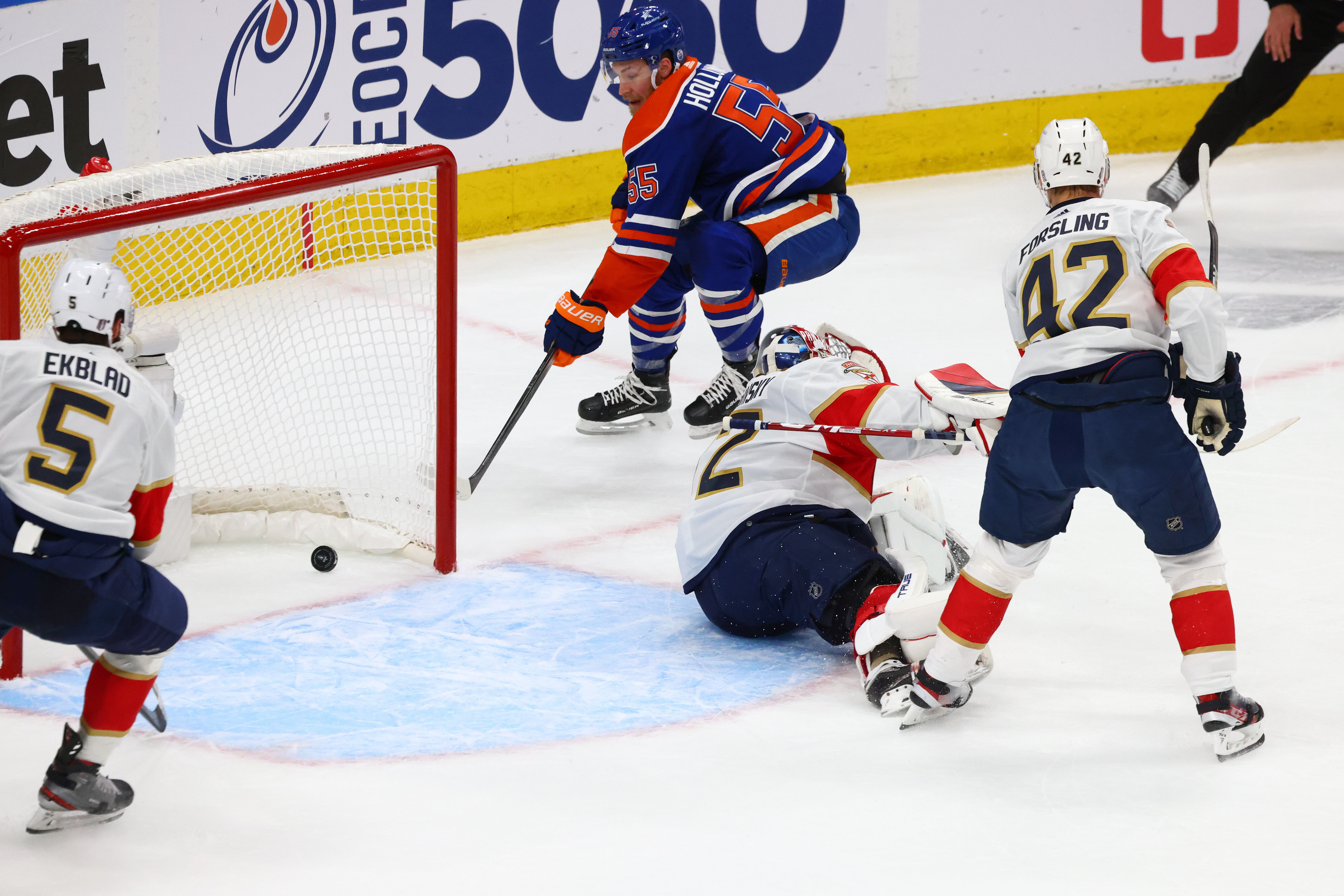 NHL: Stanley Cup Final-Florida Panthers at Edmonton Oilers