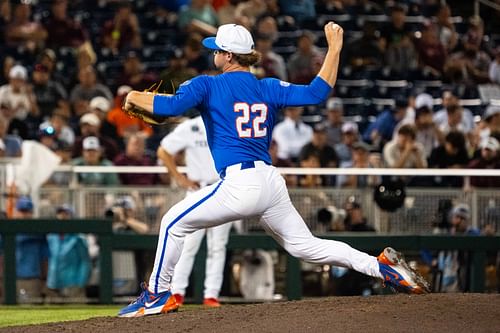 NCAA Baseball: College World Series-Florida v Texas A&M