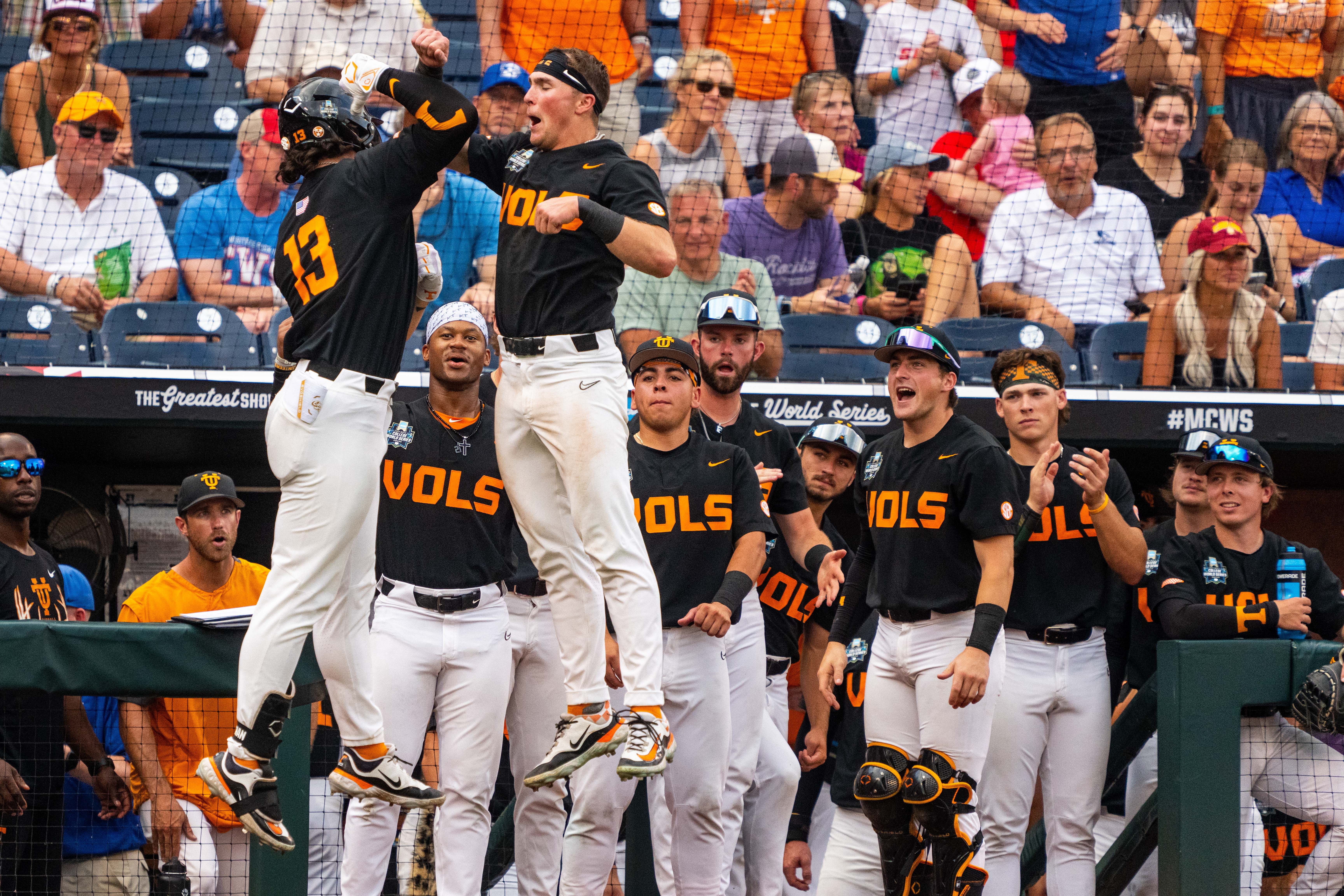 NCAA Baseball: College World Series-North Carolina v Tennessee