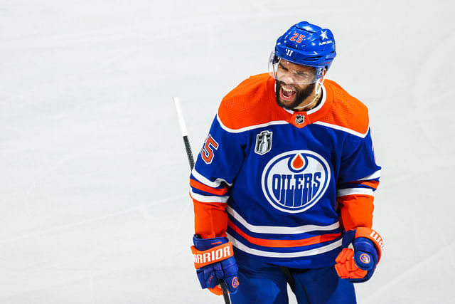 NHL: Stanley Cup Final-Florida Panthers at Edmonton Oilers