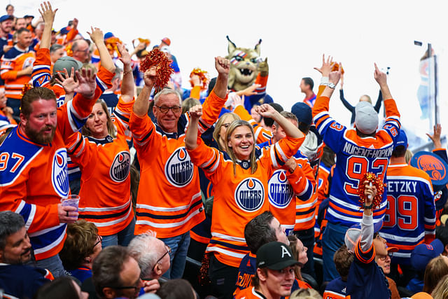 NHL: Stanley Cup Final-Florida Panthers at Edmonton Oilers