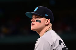 WATCH: Alex Verdugo takes a jibe at Orioles as Gleyber Torres gets hit in the hand after Aaron Judge
