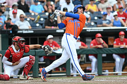 WATCH: Florida star Jac Caglianone has perfect home run celebration against NC State