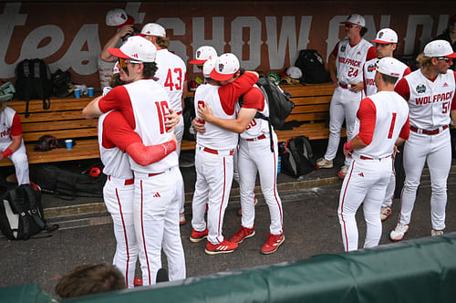 The NC State Wolfpack endured a difficult College World Series this year. (Image credit: Imagn)