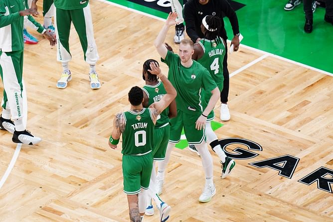 Top 10 moments from the Boston Celtics NBA Finals victory