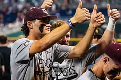 “This team is unstoppable”: Texas A&M baseball's Jace LaViolette lists team's strengths as they chase its first CWS title