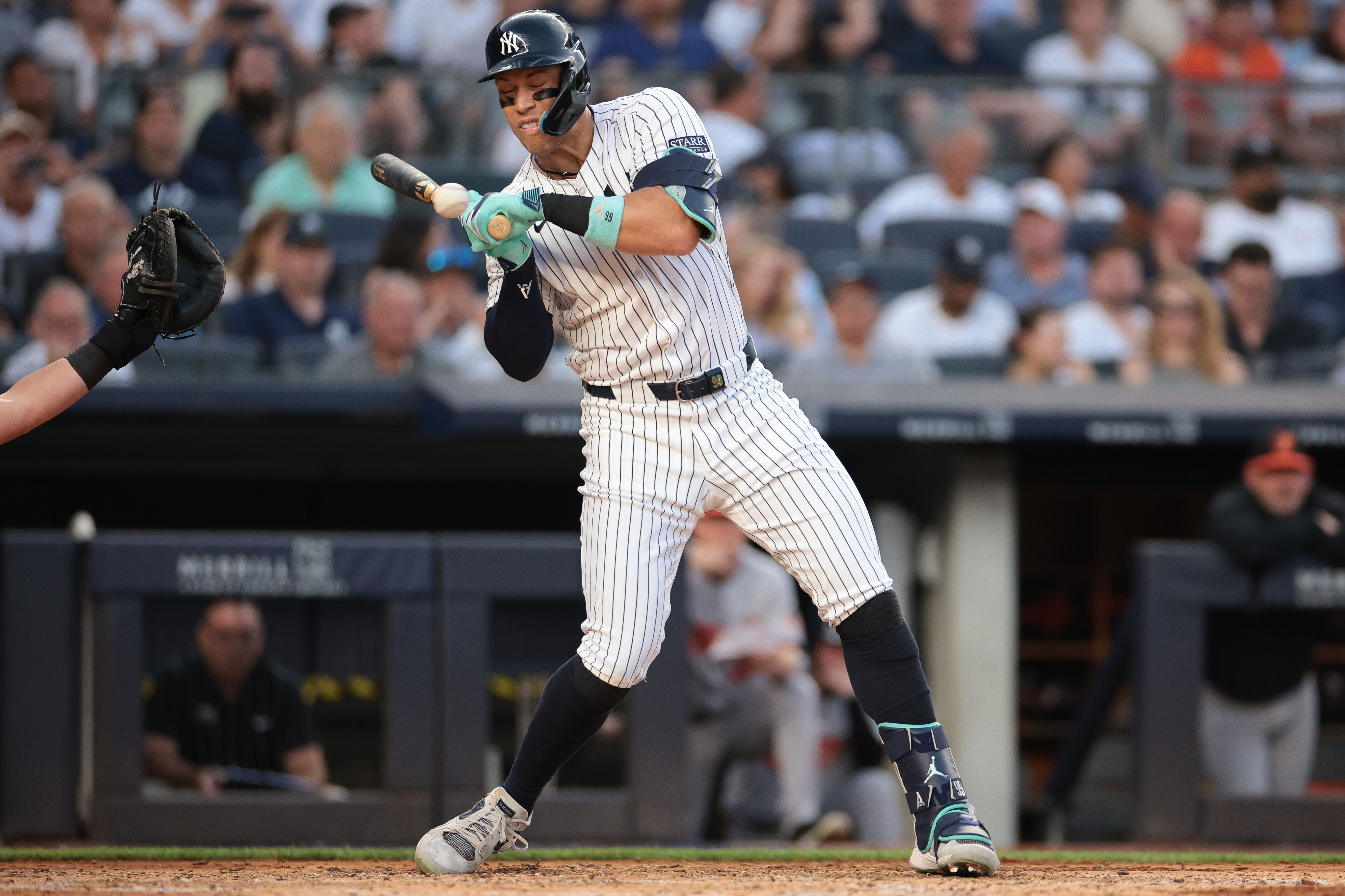 Aaron Judge&rsquo;s presence in the Yankees&rsquo; lineup is irreplaceable, batting .302 with 26 home runs and leading the league in several offensive categories.