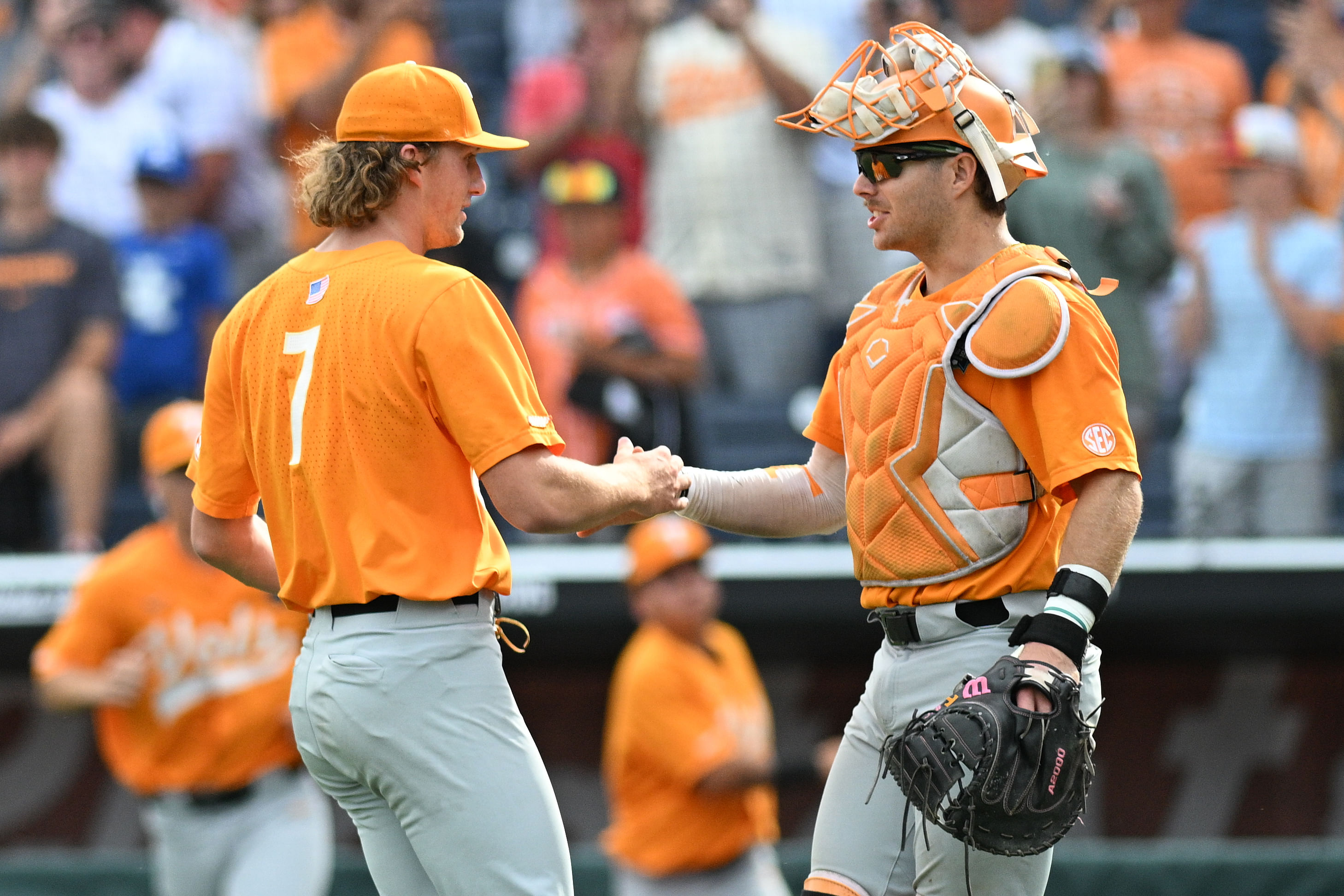 NCAA Baseball: Tennessee - Nate Snead and Cal Stark (Image via USA Today)