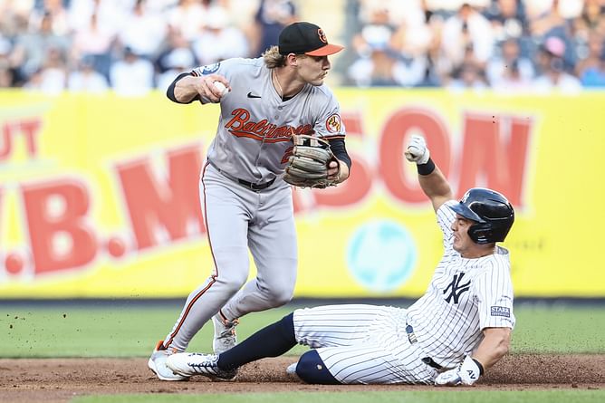 Watch: Yankees fans cheer as Victor Gonzalez brings Gunnar Henderson to his knees with high fastball