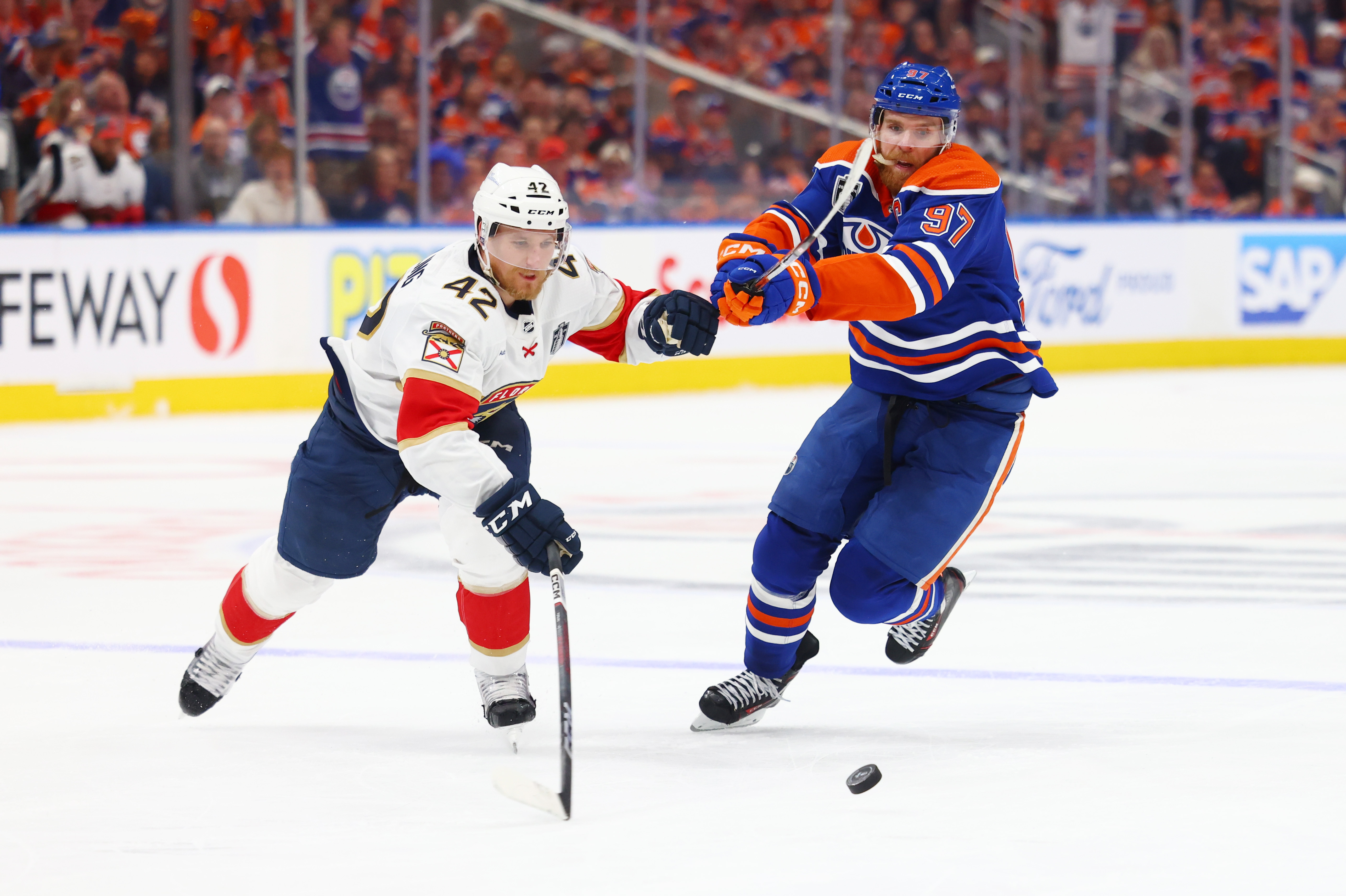 NHL: Stanley Cup Final-Florida Panthers at Edmonton Oilers