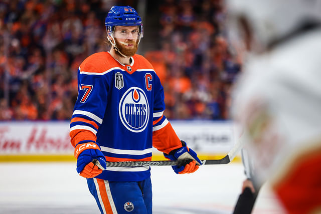 NHL: Stanley Cup Final-Florida Panthers at Edmonton Oilers