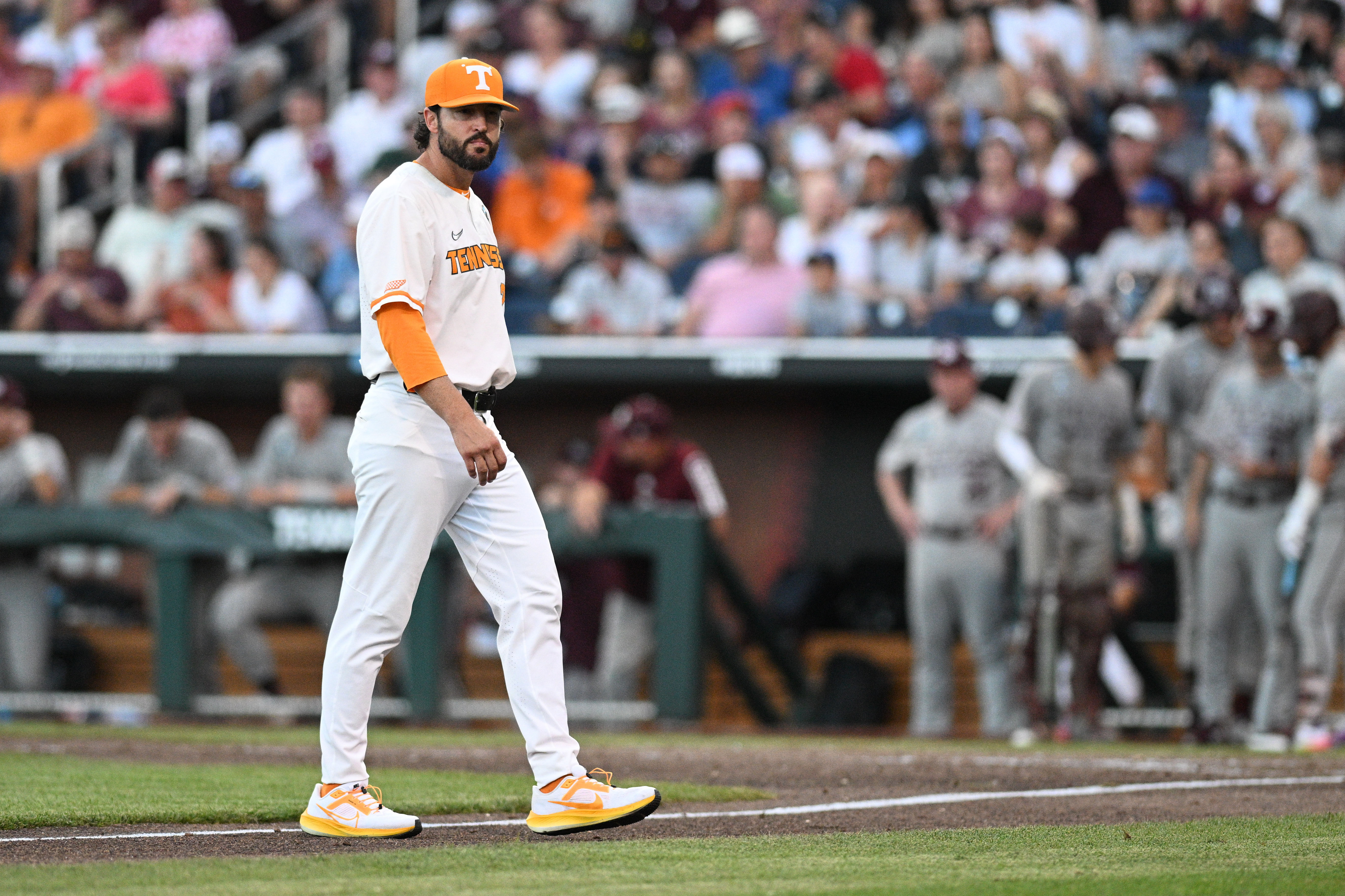 NCAA Baseball: College World Series-Tennessee v Texas A&amp;M