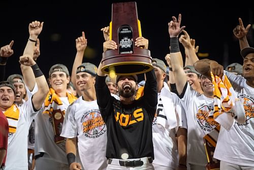 Tony Vitello's Tennessee won the 2024 CWS finals