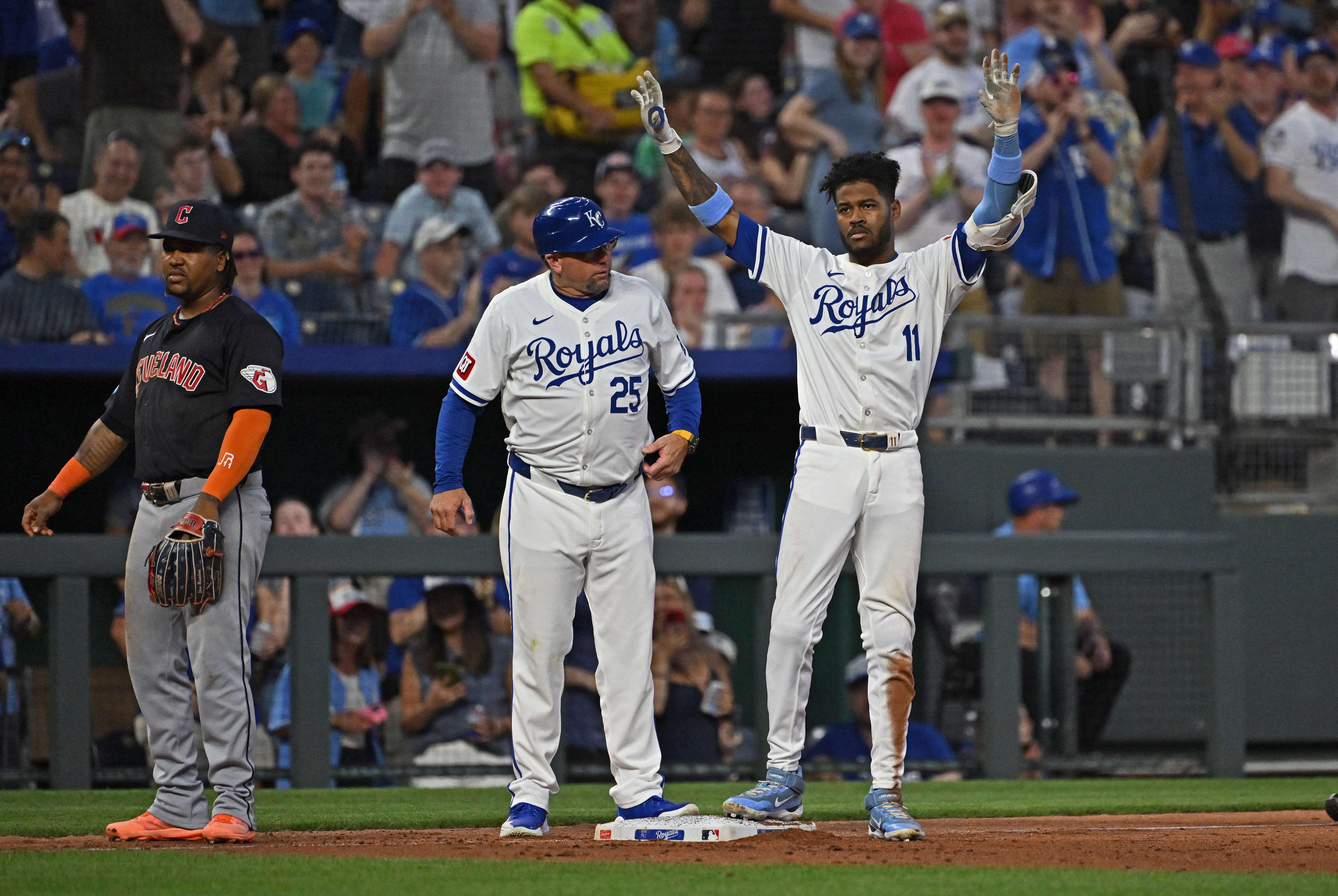 MLB: Cleveland Guardians at Kansas City Royals Credit: IMAGN