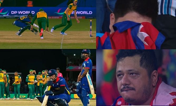 SA vs NEP : मात्र एक रन से मिली हार के बाद नेपाल के खिलाड़ियों और फैंस का टूटा दिल, आंखों से निकले आंसू