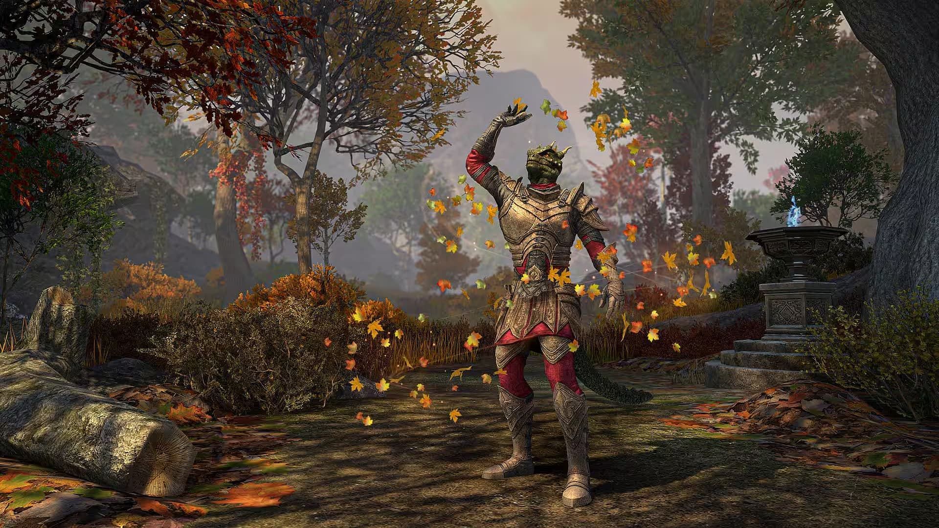 The Gold Road Recall Customized Action in the Elder Scrolls Online (Image via Bethesda Game Studios)