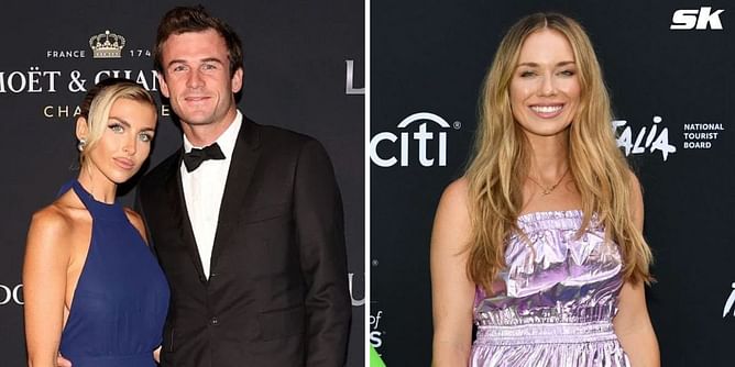 "I need that" - Danielle Collins enamored by Tommy Paul's girlfriend Paige Lorenze's bag as she enjoys Wimbledon strawberries amid 'calm before storm'