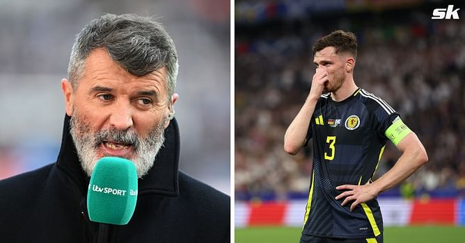 "Just rubbish coming out" - Roy Keane slams Liverpool star Andy Robertson after Scotland lose Euro 2024 opener vs Germany
