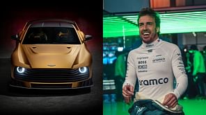 In Pictures: Fernando Alonso and Aston Martin’s £2,000,000 super car Valiant