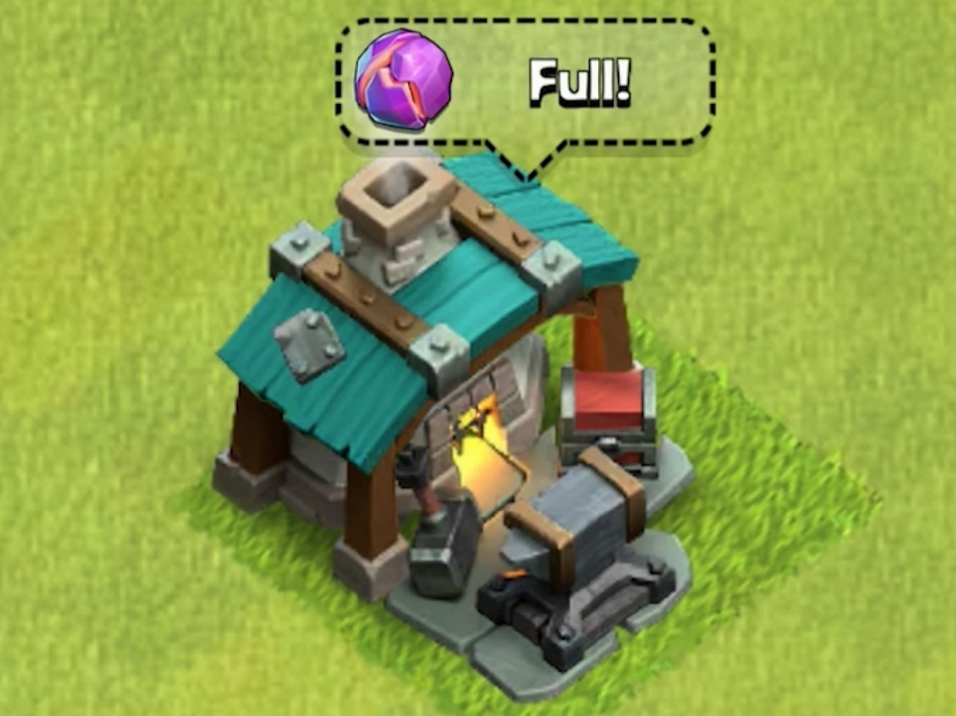 Blacksmith building (Image via Supercell || Judo Sloth Gaming/YouTube)