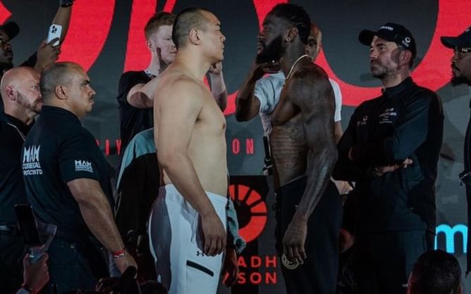 Queensberry vs. Matchroom 5 vs. 5: Zhilei Zhang vs. Deontay Wilder: Live round-by-round updates