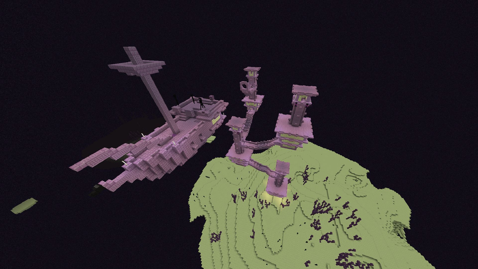 The End still has plenty of potential to improve in Minecraft (Image via Mojang)