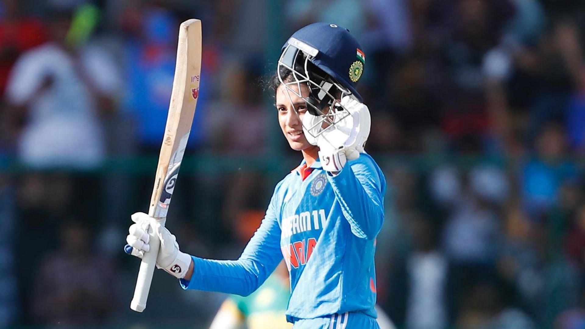 Smriti Mandhana created history on Sunday (Credits: @mandhana_smriti on X)