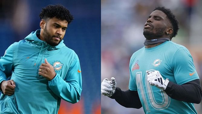 “He was fat as s—t, is he taking Ozempic?” - Tyreek Hill stunned by Tua Tagovailoa’s offseason weight loss
