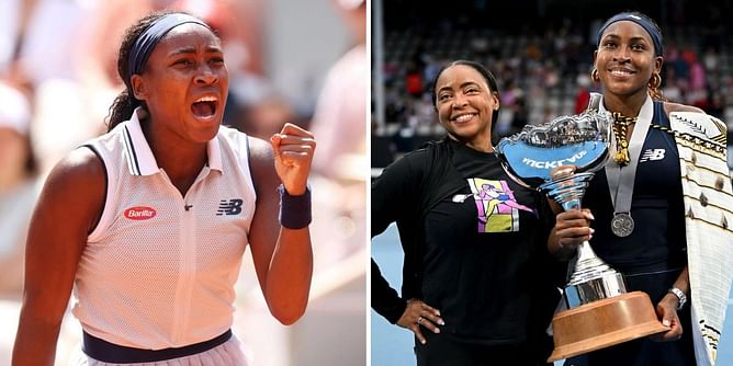 Coco Gauff's mother Candi celebrates her daughter achieving career-high World No. 2 ranking following French Open 2024 SF run