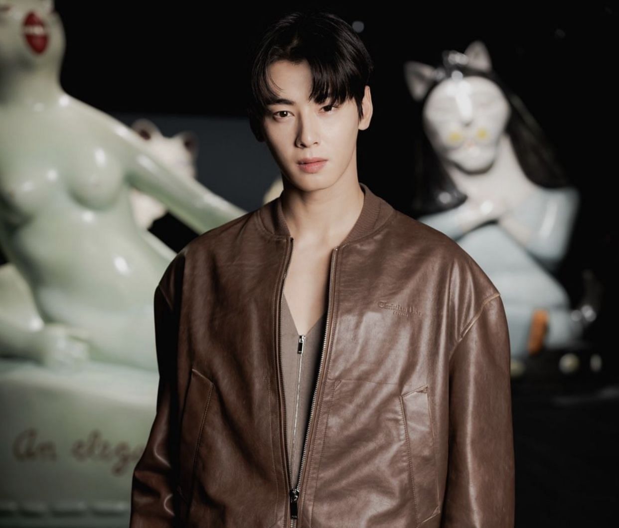 &ldquo;He looks very breathtaking&rdquo; - Fans swoon over Cha Eun-woo&rsquo;s look for the DIOR Paris Fashion Week show (Image via @dior/Instagram))