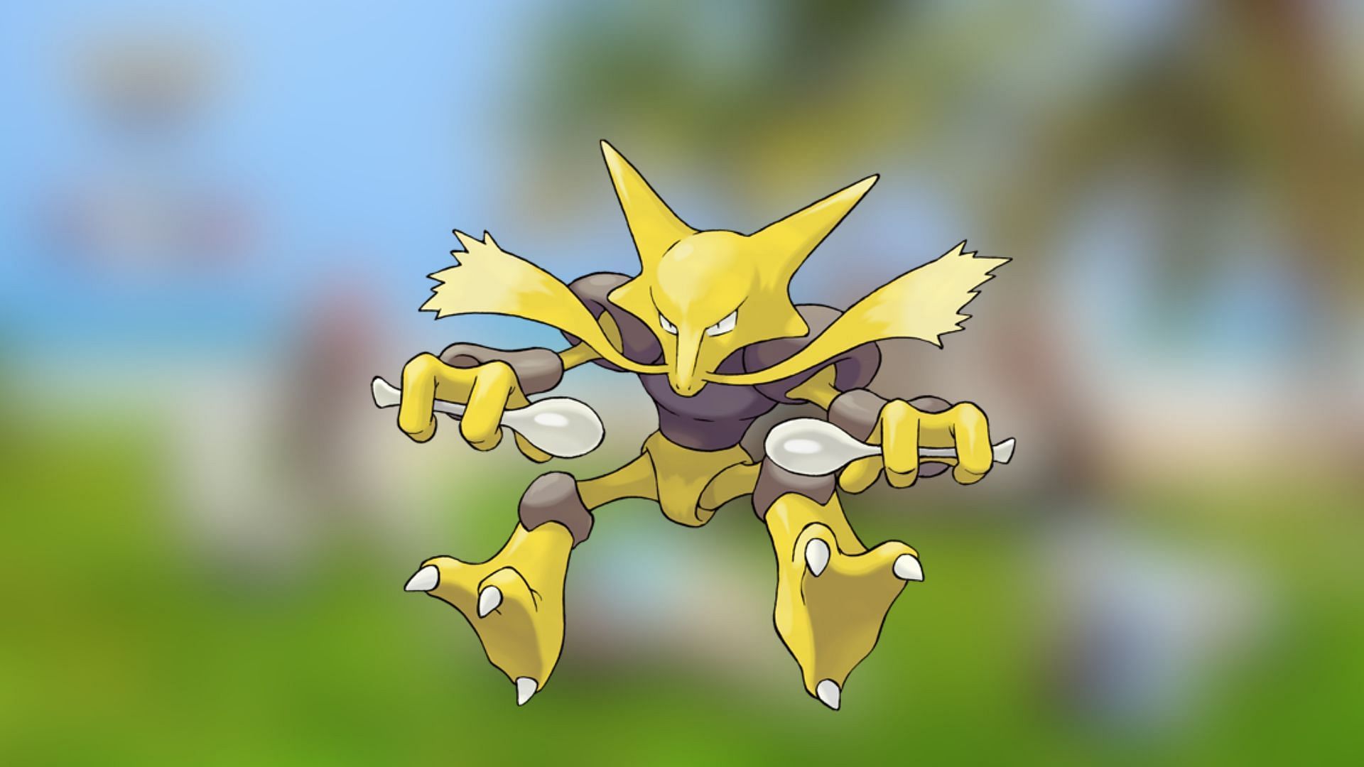 This is the regular variant of Alakazam. (Image via TPC)